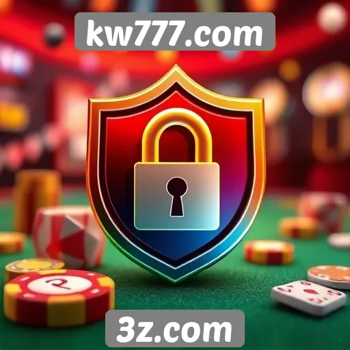 Recursos de segurança no site kw777.com